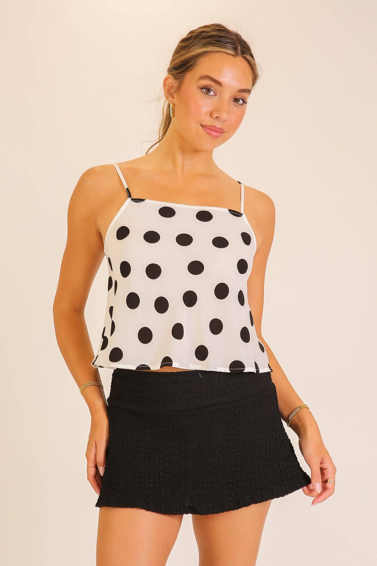 Polka Dot Cami Top